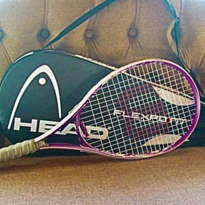 Purple/White Wilson Tennis Racket w/bag